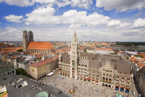 Munich City Center stock image. Image of tourism, roof - 11812271