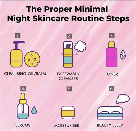 Nighttime Skin Care Night Skin Care Routine Nighttime Skincare