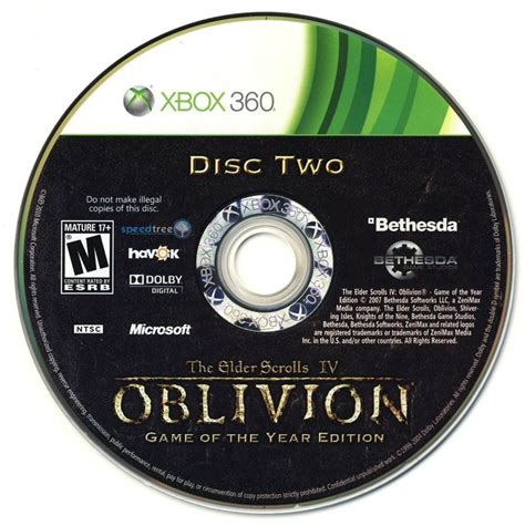 Xbox 360 oblivion goty - nimfaexcel