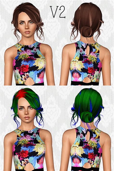 Newsea S Cambrian Hairstyle Retextured By Chantel Sims Sims 3 Hairs