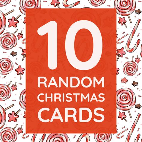 10 Random Christmas Cards – Wonky Cards