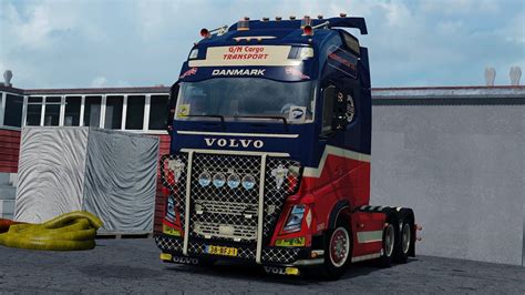 ETS2 Volvo FH4 500 6x4 G N Cargo Transport YouTube