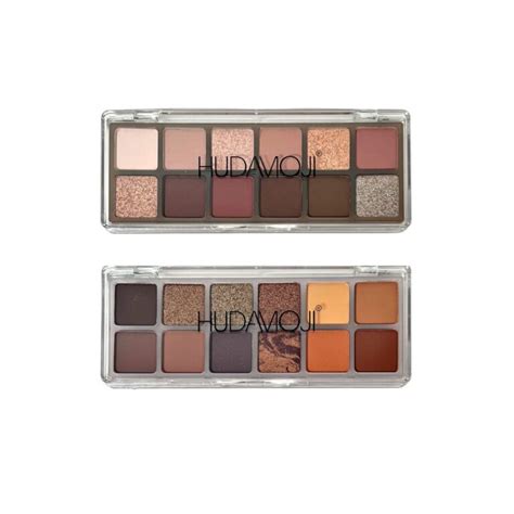 HUDAMOJI 12 Colour Natural Nude Eyeshadow Palette Roar Beauty Store