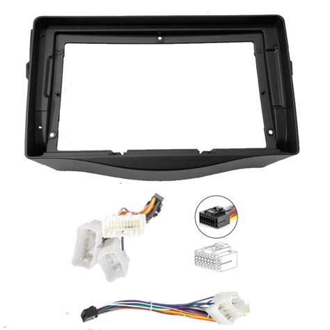 Din Inch Car Dvd Frame Audio Fitting Adaptor Dash Trim Kits Facia