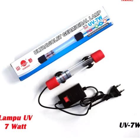 Jual Yamano Lampu Uv Watt Ultraviolet Aquarium Kolam Aquascape Watt