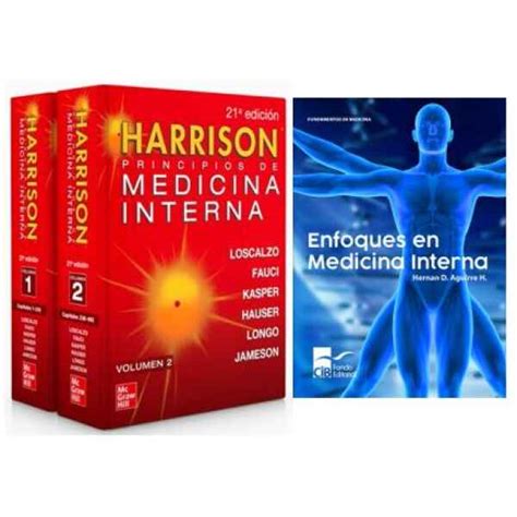 Combo Harrison Principios De Medicina Interna Ed Aguirre