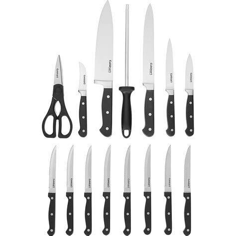 Cuisinart C77tr 16p Triple Rivet Collection 16 Piece Cutlery Block Set