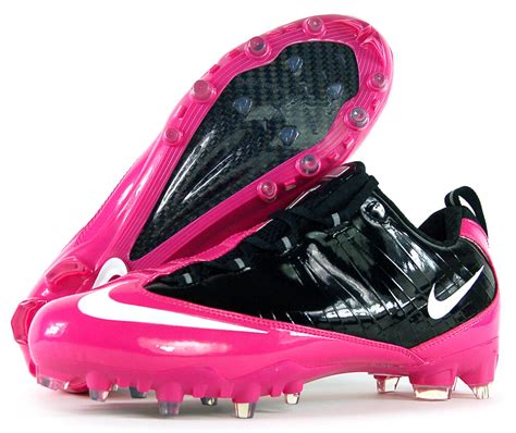 NIKE Air ZOOM VAPOR CARBON FLY TD Football THINK PINK Cleats Shoes MANY ...