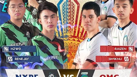 Nxpe Vs Omega Game Mpl Ph S Week Day Youtube