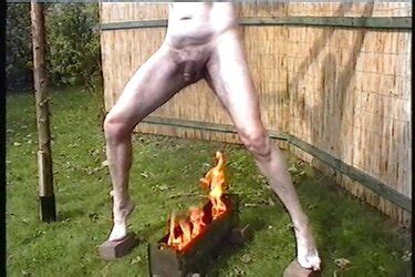 Masculine Gimp Labour And Torment By Fire ZB Porn