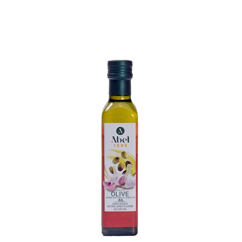 Huile dolive arôme ail Abel 1898 BV 250 ML Huilerie de Lapalisse