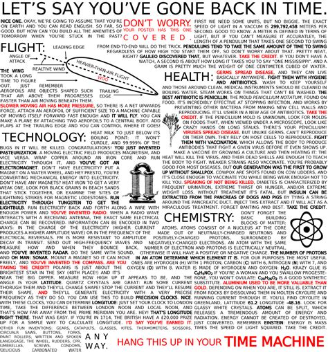 Time Travel Cheat Sheet Imgur