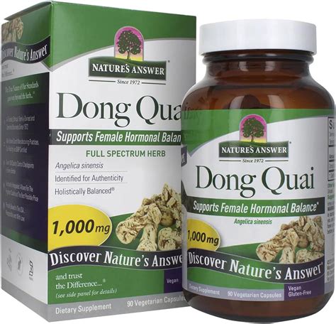 Comprar Nature's Answer Dong Quai Root 1000mg | Dietary Supplement ...