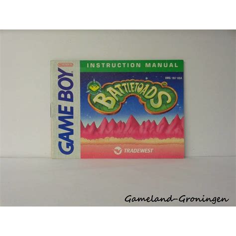 Battletoads Handleiding Gameboy Kopen Gameland Groningen