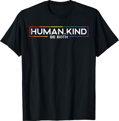 Gay Pride Month Human Kind Lgbtq Ally Rainbow Men Women T Shirt Buytshirtdesigns
