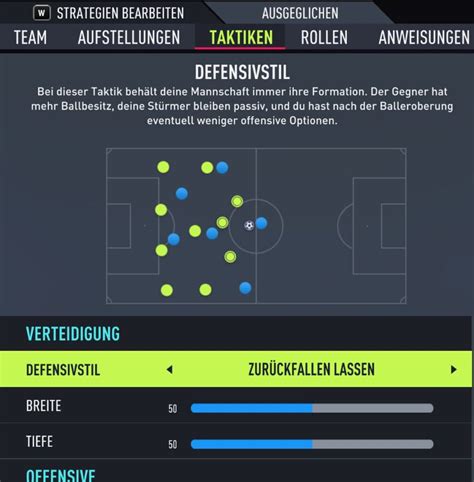 Fifa Karriere Aufstellung Optimieren Teamstrategie Anpassen