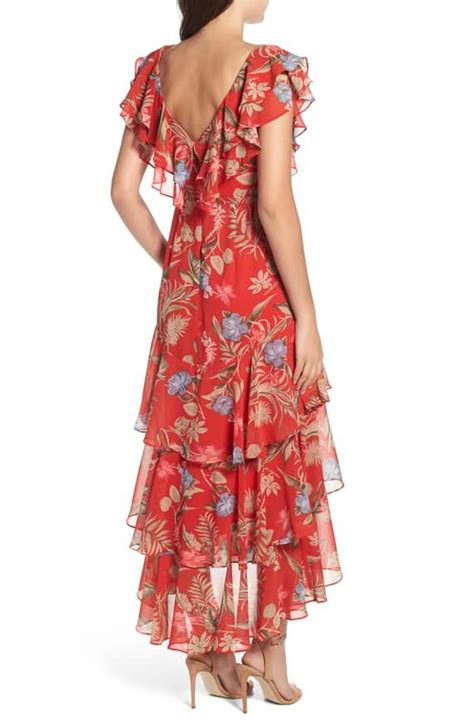 Wayf Chelsea Tiered Ruffle Maxi Dress Nordstrom Maxi Dress Ruffled