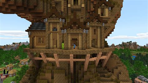 Tree House Secret Base By Gearblocks Minecraft Marketplace Map