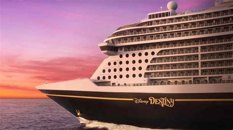 Disney Cruise Line Offers First Look At Its New Disney Destiny Ship