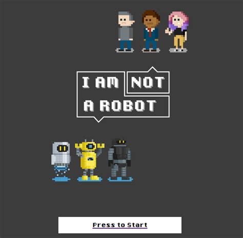 Neal Fun I'm Not A Robot - I'M NOT A ROBOT - Free Online CAPTCHA Puzzle Game by Neal Agarwal