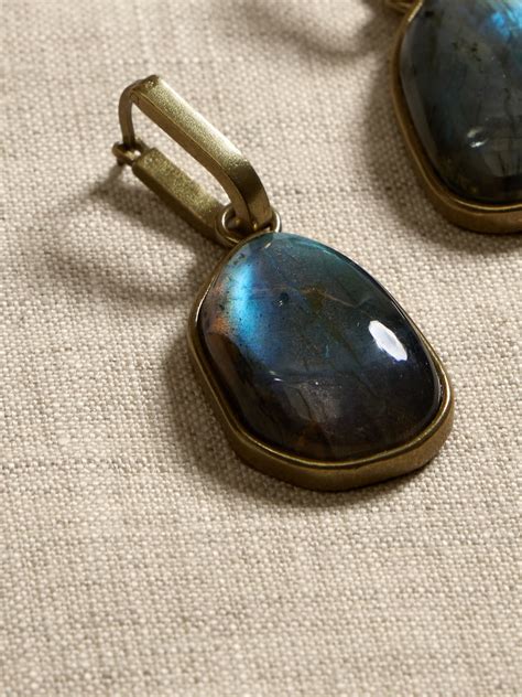 Labradorite Drop Earrings Banana Republic Factory