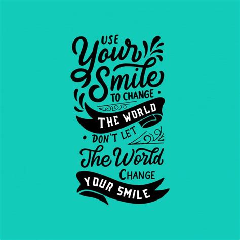 Lettering Typography Poster Motivational Quotes Vector Premium