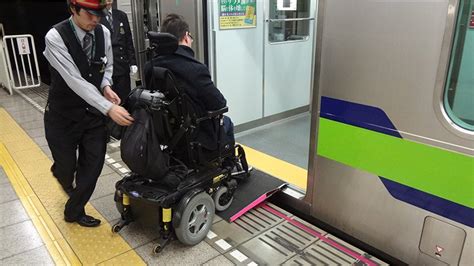 Wheelchair Accessible Trains And Subways In Japan