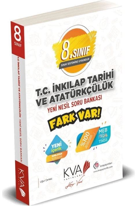 Koray Varol Akademi Koray Varol Yayınları 8 Sınıf Fark Var T c Inkılap