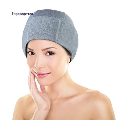 Headache Relief Ice Pack Hat - Flexible Cold and Hot Gel Migraine Wrap ...