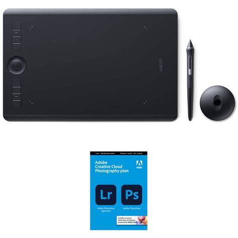 Wacom Intuos Pro Creative Pen Tablet Adobe Creative Cloud