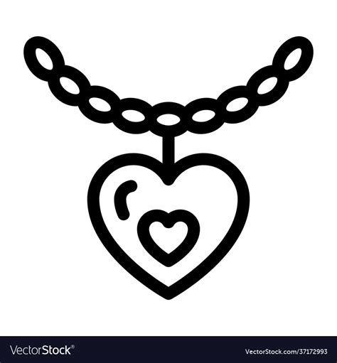 Houses Outline Clipart Of A Necklace