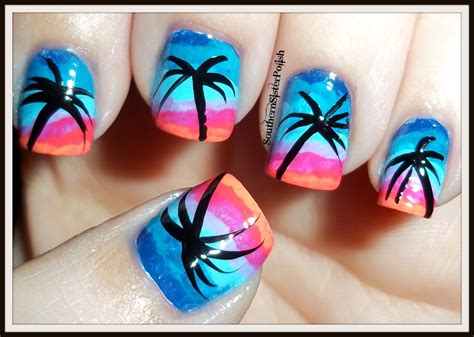 16 Beach Inspired Nail Designs To Try This Summer