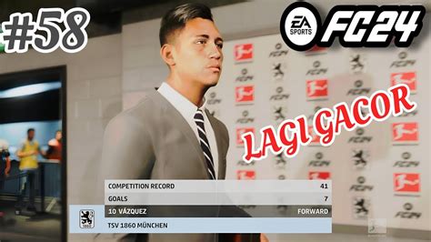 Striker Ini Lagi Gacor Di Bundesliga EA FC 24 Career Mode TSV 1860