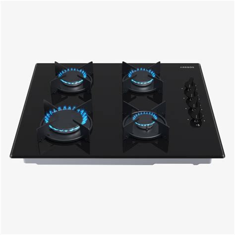 Gas Hob Glas Ceramic 4 Zones 4252023100649 Cooking Hob