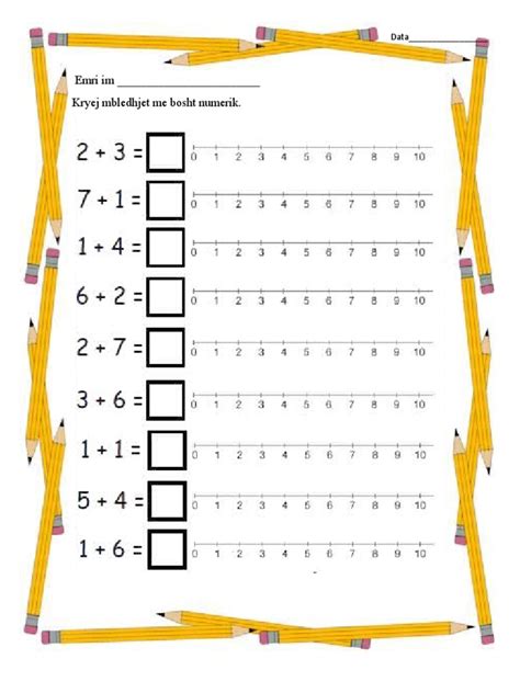 Mbledhje, zbritje me bosht numerik | PDF