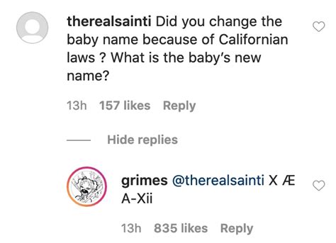 Grimes says she and Elon Musk have changed baby X Æ A-12’s name