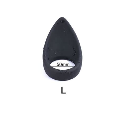 Gaine De Penis Black L Anneau De P Nis En Silicone Pour Hommes