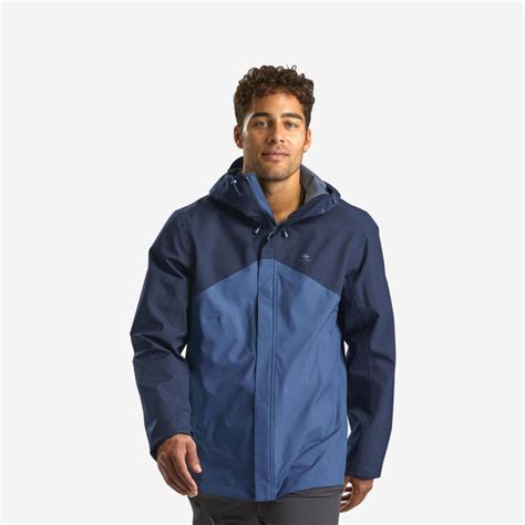 Quechua Men's MH150 Waterproof Rain Jacket | Decathlon