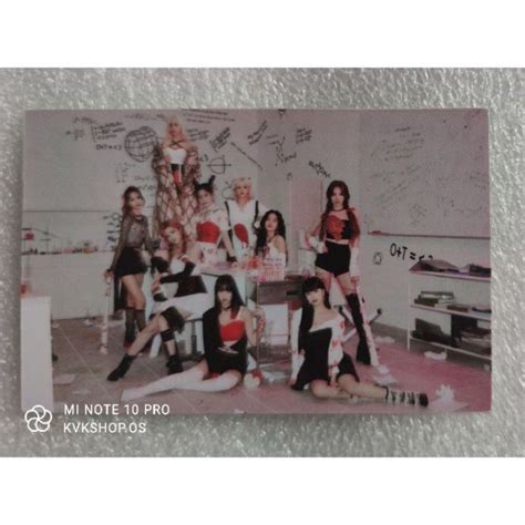 Twice Ready Stock Break Scratch Card Rd Full Album Formula