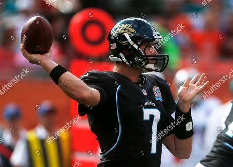 Chad Henne Jacksonville Jaguars Quarterback Chad Editorial Stock Photo