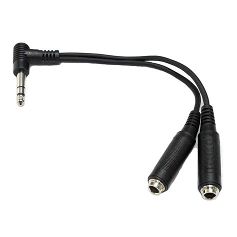 Custom Lynx 6 35mm Headphone Splitter Cable 20cm At Gear4music