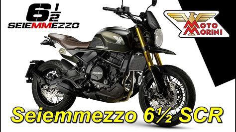 Moto Morini Seiemmezzo 6½ SCR TM YouTube