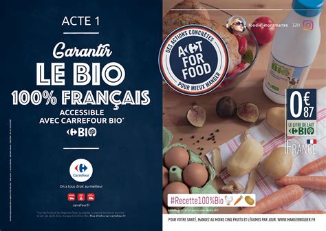 Carrefour Sengage Pour La Qualit Alimentaire Avec Act For Food La