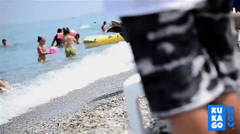 Amazing Ass Greek Babe Beach