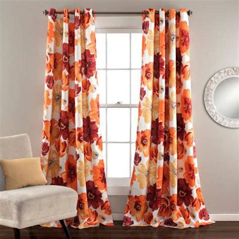 15 Amazing Orange Blackout Curtain Décor Ideas! - The Sleep Judge