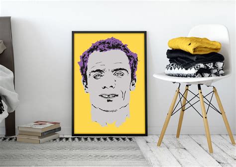 Red Hot Chili Peppers Poster Flea RHCP Print A3 Wall Art Band Print Etsy Singapore