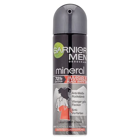 Garnier Men Deodorant Mineral 72h Invisible, 150 ml : Amazon.de: Kosmetik
