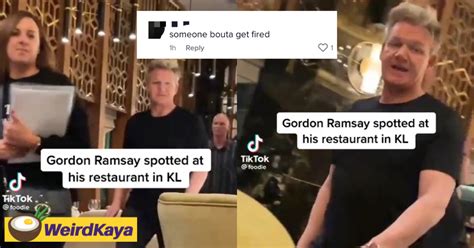 Gordon Ramsay Drops By His Bar Grill Restaurant In Sunway Surprises