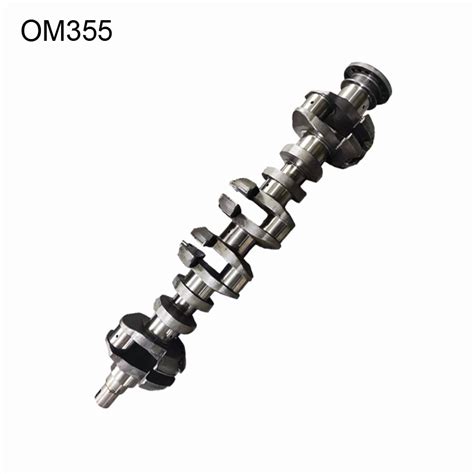 Manufacturer Om355 Forged Steel Engine Crankshaft For Mercedes Benzes