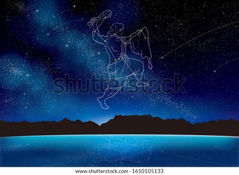 48 Orion Constellation Myth Images, Stock Photos, 3D objects, & Vectors ...